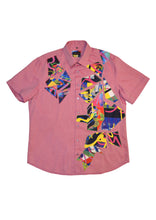 Load image into Gallery viewer, Upcycled Art Deco Shirt
